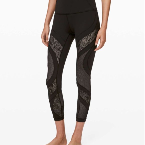 lululemon athletica Pants - lululemon Wunder Under High-Rise 25" "Lace" Tights
